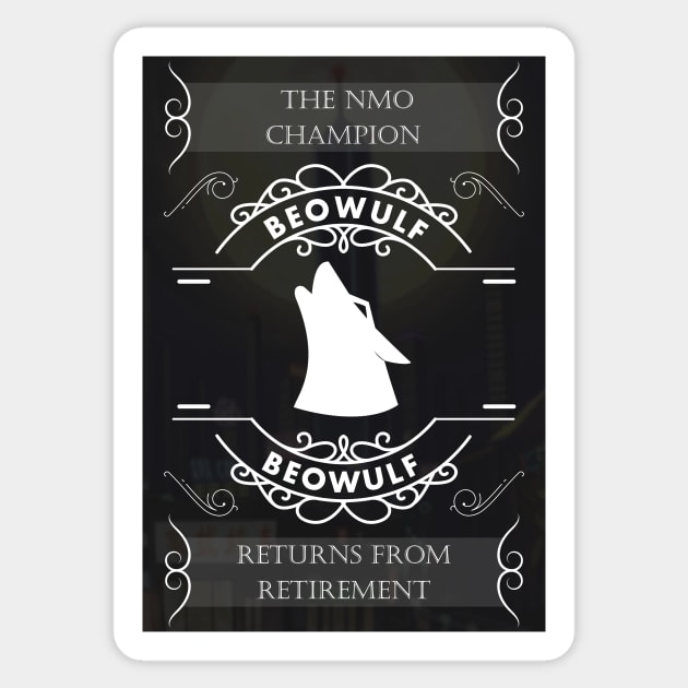 BEOWULF Sticker by Gantahat62 Productions